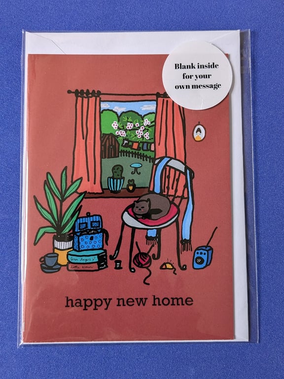 Happy new home card