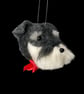 Needle felted dog bauble - Schnauzer - Image 6