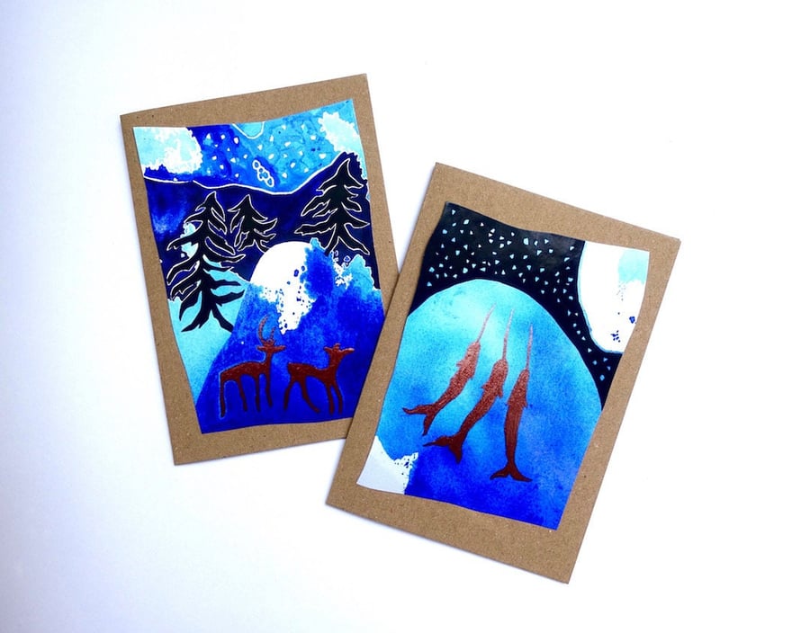 Untamed Soul Cards - Set of 2 - READY TO SHIP