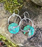 Sterling silver and turquoise earrings