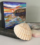 'Sunrise - Hunstanton', Original Painting, Seascape, Norfolk Coast Painting