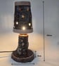 Rustic bedside or table lamp - Image 2
