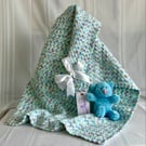 Handmade Crochet Baby Blanket 