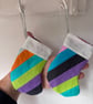 Summer seconds - two patchwork - Mini Christmas stockings - super cute - Image 1