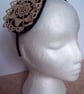 Crochet motif fascinator - Image 1