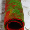 Handmade Felt Piece Christmas Crafts Red Green Gold