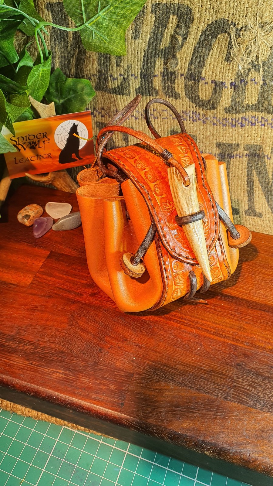 Viking style bag  (walletpurse)