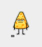 Funny Snarky Vinyl Sticker For Adults - Grumpy Cheese