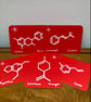 Set of 5 Christmas Notecards & Envelopes: Mulled Wine