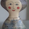 Figurative ceramic vase 