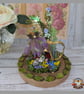 Ready for the Flower Ball Light up glass Dome OOAK Handmade - Image 5
