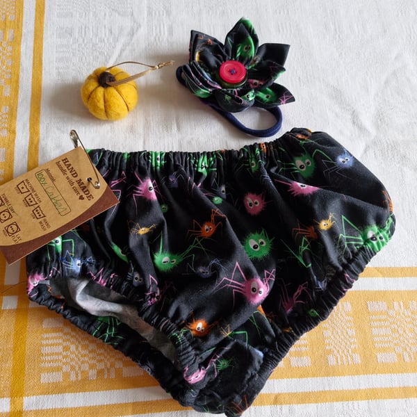 Children's Halloween Bloomers. Size S high legged.