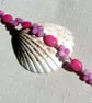 Pink Morganite Gemstone Beaded Bracelet "Sweet Sundae" - Image 6