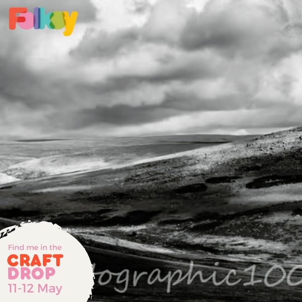 Photographic Print - Limited Edition Signed Print - Great Mis Tor, Dartmoor, Dev