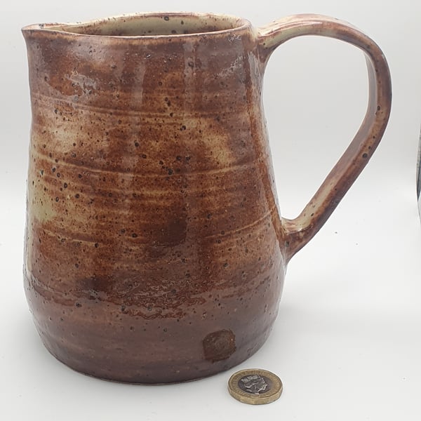 Stoneware jug-vase