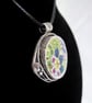 PENDANT VINTAGE CHINA CERAMIC NECKLACE - Image 4