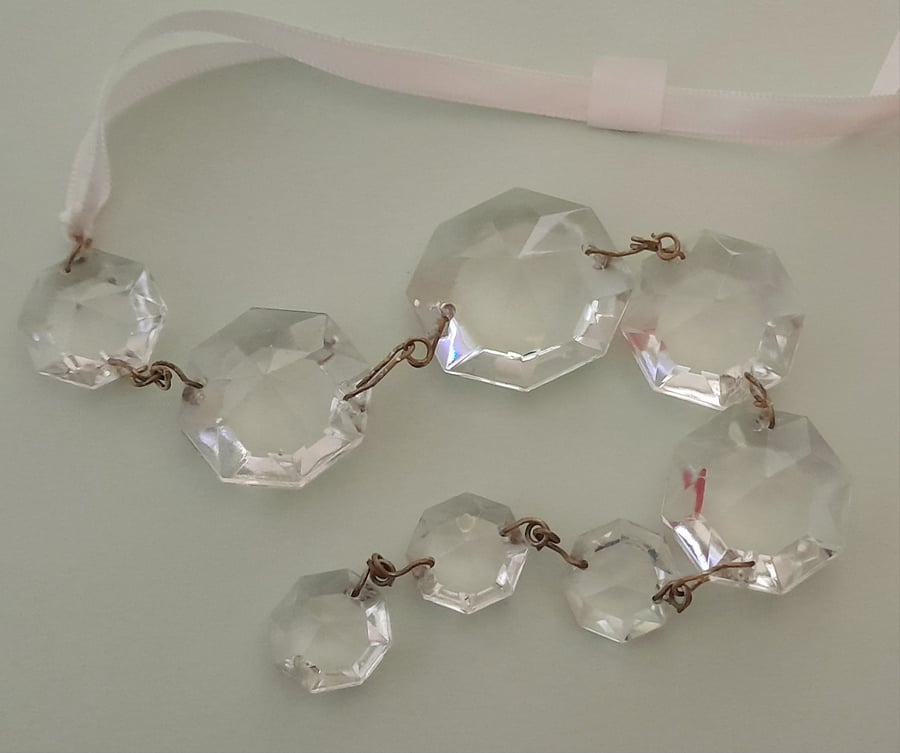 Vintage Crystal Suncatcher