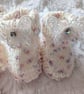 Hand Knitted Romper Set 0 To 3 mths 3 Piece Set - Image 2