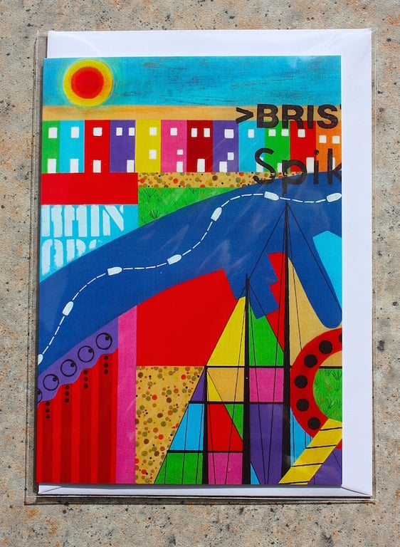 BRISTOL FASHION BLANK GREETINGS CARD