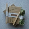 Wooden plant labels, seed envelopes, twine & mini pencil 