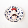 Large Doll Face Buttons Set of 2 size 38mm 