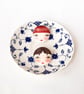 Large Doll Face Buttons Set of 2 size 38mm 