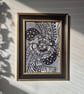 A4 Original Black & White Art  - Otherworldly