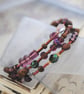 Copper purple (memory wire) wrap bracelet - Image 3