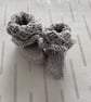 Frilly grey bootees  - Image 1