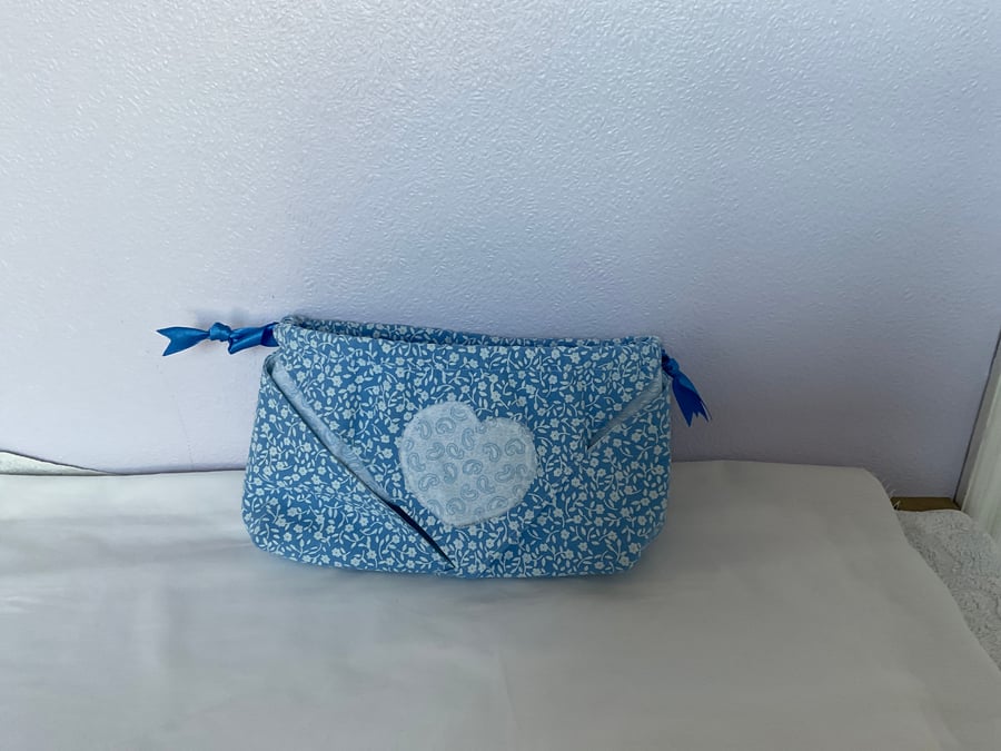 Drawstring Origami Style Pouch
