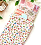 Handmade Ditsy floral Kindle Sleeve, E-reader pouch, Fabric Sleeve, Kindle Case - Image 4
