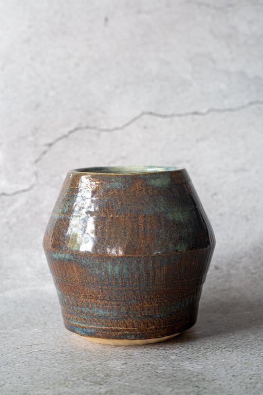 Stoneware vase