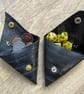 Inner Tube Coin Samosa - Medium - Storage for Change, Dice Sets, etc - Image 1