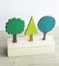 Trio of trees ornament - Image 4
