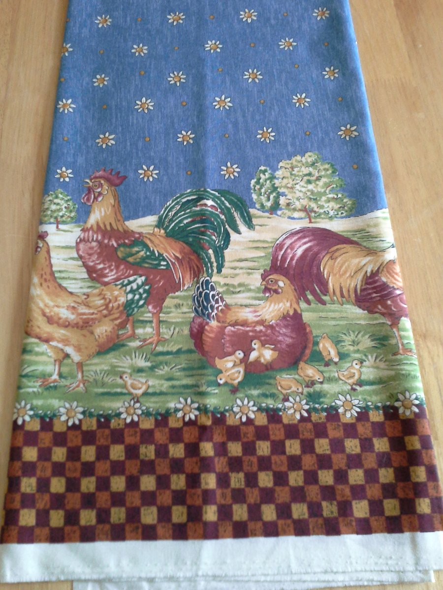 3 mitre 100% Cotton Chicken Design Fabric
