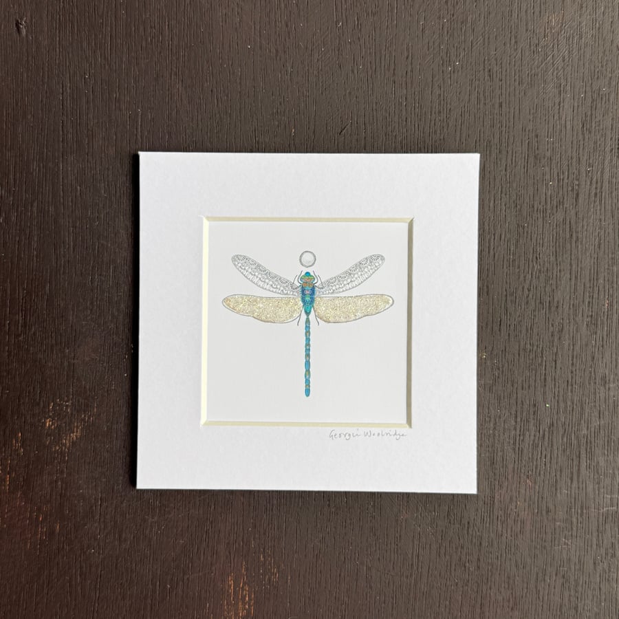 June Dragonfly Birthstone 5" x 5"
