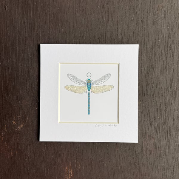 June Dragonfly Birthstone 5" x 5"