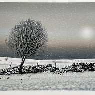 'Snow Tree' digital giclee print - Super Seconds Festival
