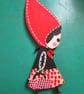 Little girl brooch - Image 1