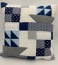 Boat Themed Patchwork Cushion - Image 1