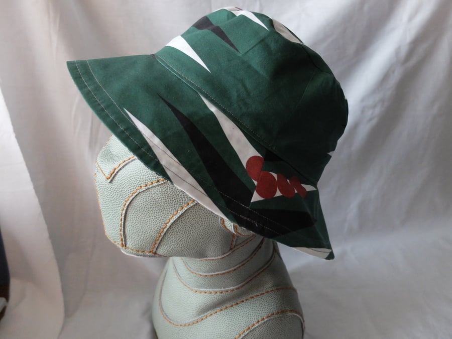 Green Backgammon Bucket hat