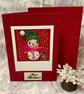 Elfy The Snowman Christmas Card - Image 3