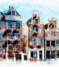  Wonky Buildings, Amsterdam Fine Art Archival print Limited Edition of 250  - Image 3