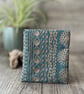 Embroidered Button Purse Pouch  - Image 2