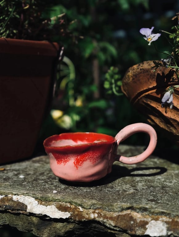 Wonky Mug – pink
