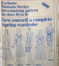 A multi-size sewing pattern for a woman's spring wardrobe (Woman's Weekly) - Image 4