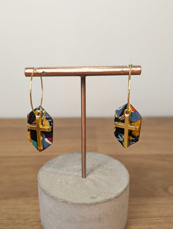 Summer bloom scrap monstera dangles 5