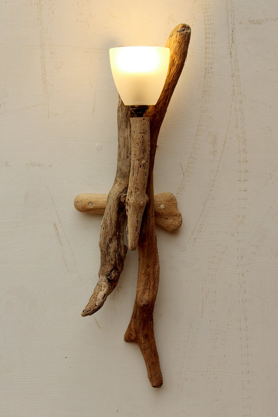 Driftwood Wall Light, Drift wood Wall Light, Dr... Folksy