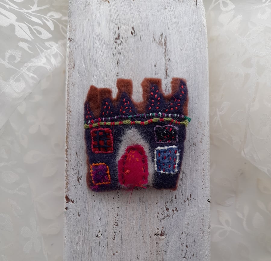 Textile Brooch