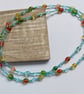 Candy Pop Single Multi Colour Strand Necklace - Image 3